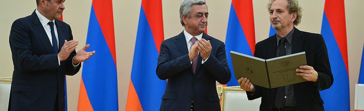Balakian, Nasri and Zaki Receive Armenian Presidential Award