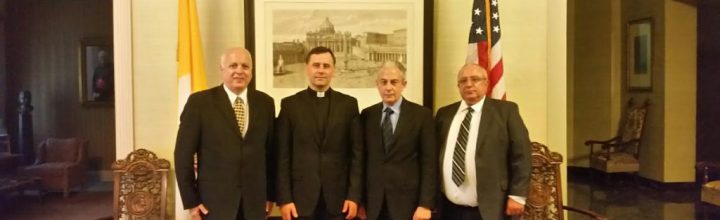 ARF Leaders Discuss Artsakh in Vatican Embassy Meeting