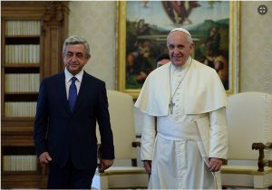 Pope Francis to Arrive in Armenia on June 24