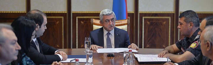 President Sarkisian Breaks Silence on Hostage Situation